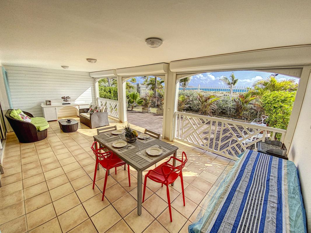 A louer appartement Front de mer BO Saint Martin-terrasse-4
